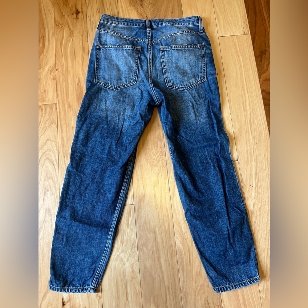 Topshop Moto Hayden Denim Boyfriend Relaxed Jeans Women’s 26x30 - Picture 8 of 11